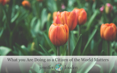 What You Are Doing Matters