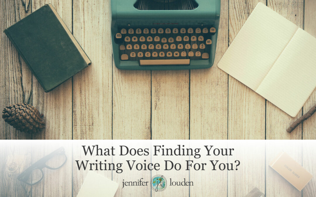 What Does Finding Your Writing Voice Do For You?