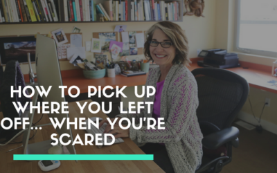 [VIDEO] How to pick up where you left off… when you’re scared