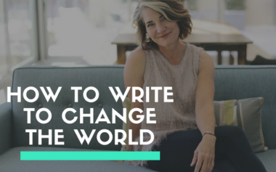 [VIDEO] How to write to change the world…