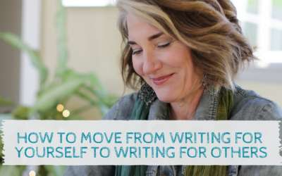 [VIDEO] How to move from writing for yourself to writing for others