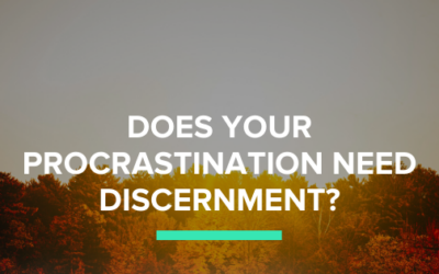 Does your Procrastination Need Discernment?